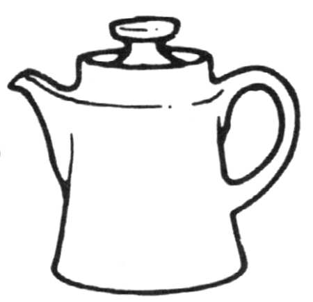 Fantasia Tea/Coffee Pot & Lid