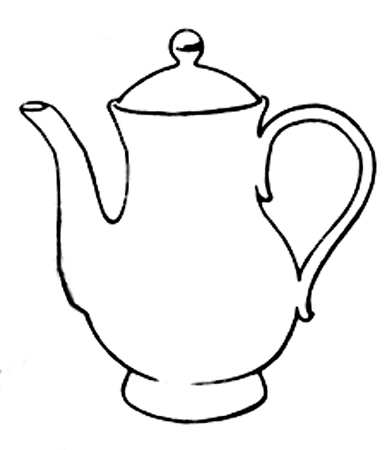 Kashmir Coffee Pot & Lid