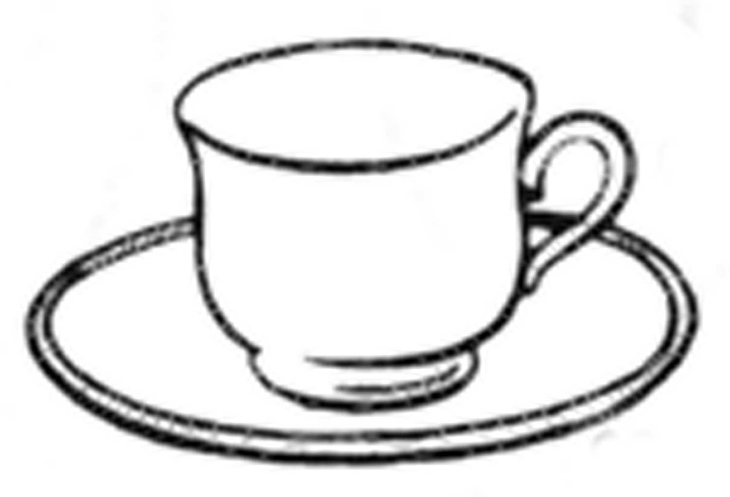 Dutch Weave Footed Cup & Saucer Set