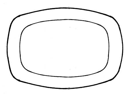 Southern Glow 15" Oval Serving Platter