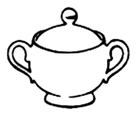 B318 Sugar Bowl & Lid