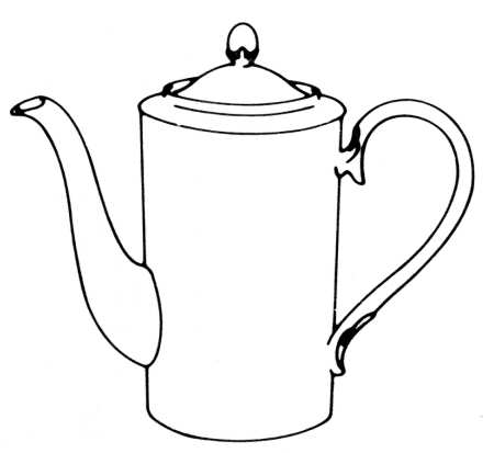 Sports Page Coffee Pot & Lid