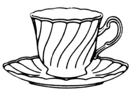 Hollis Footed Cup & Saucer Set
