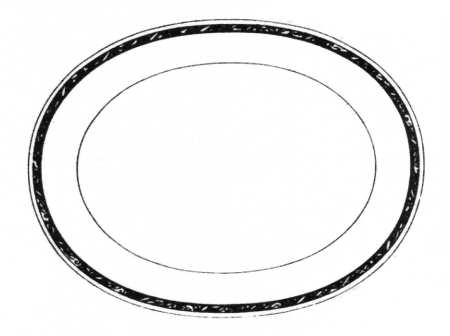 Holloway 13" Oval Serving Platter