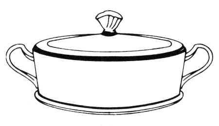 Farentino Round Covered Vegetable