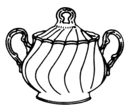 Hollis Sugar Bowl & Lid