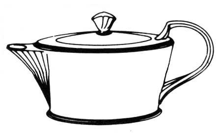 Georgian Gold Teapot & Lid