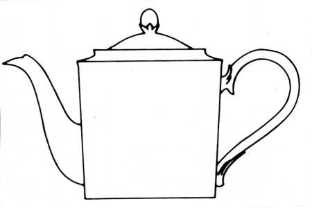 Grape Arbor Teapot & Lid