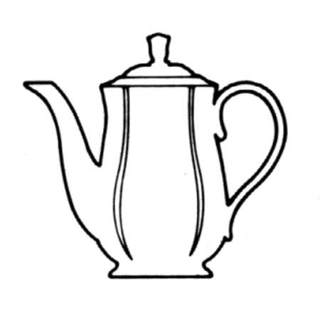 Patricia Coffee Pot & Lid
