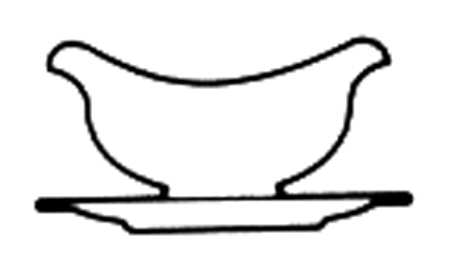 Presidential Gold Gravy Boat & Underplate