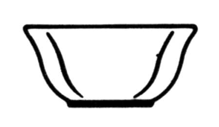 Caitlin Fruit/Dessert (Sauce) Bowl