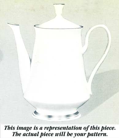 Ashley Coffee Pot & Lid