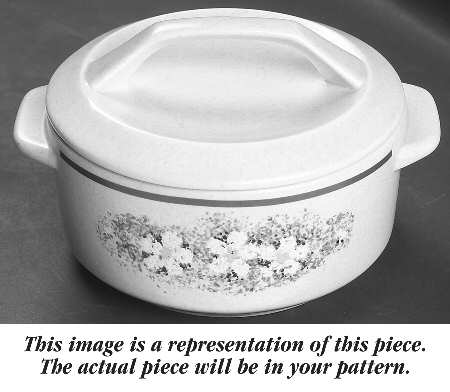 Cottonwood 1.25 Qt Round Covered Casserole