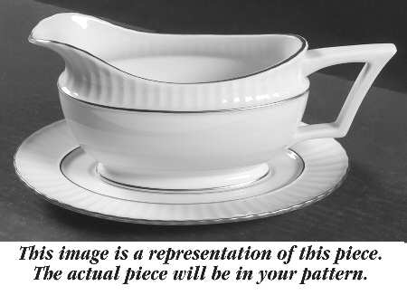 Melody Gravy Boat & Underplate