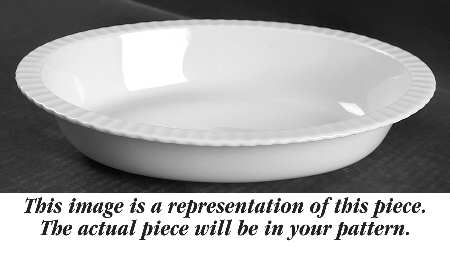 Joan 9" Oval Vegetable Bowl