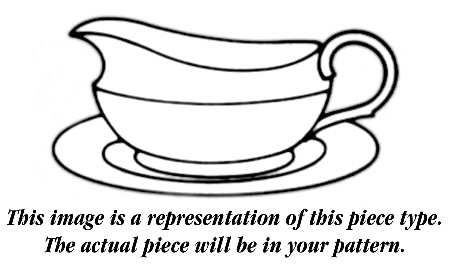 Braided Elegance Gravy Boat & Underplate