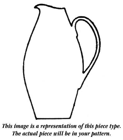 Dawn Rose 32 Oz Pitcher