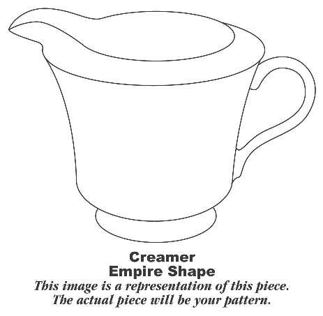 Blue Riviera Creamer