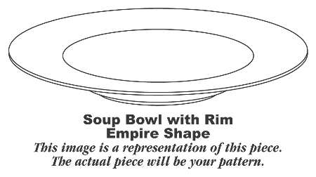 Coronation Rim Soup Bowl