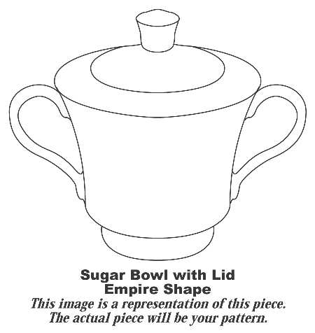 Blue Riviera Sugar Bowl & Lid