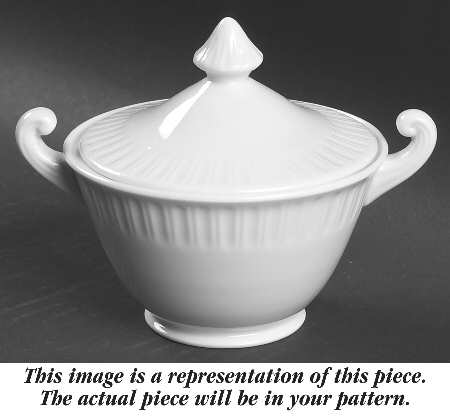 Shelledge Coral Sugar Bowl & Lid