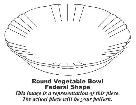 Riviera 9" Round Vegetable Bowl
