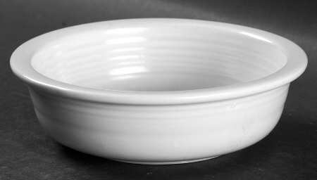 Fiesta Red Stripe Ivory (Older) 5 1/2" Fruit Bowl