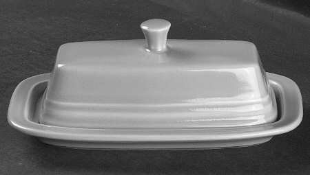 Fiesta Diner Scarlet 1/4 Lb Covered Butter
