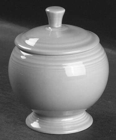 Fiesta Diner Scarlet Individual Sugar Bowl & Lid