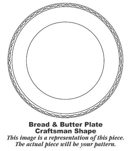 Chartreuse Bread & Butter Plate