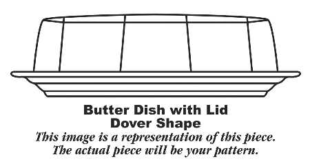 Bayberry 1/4 Lb Covered Butter
