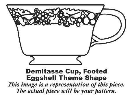 TH11 Footed Demitasse Cup