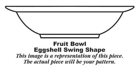 Organdy Blue Fruit/Dessert (Sauce) Bowl