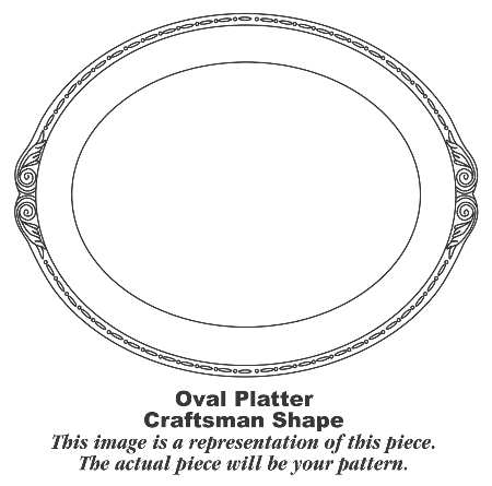 Gobelin 13" Oval Serving Platter