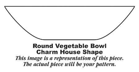 Highland Plaid (Green) 9" Round Vegetable Bowl