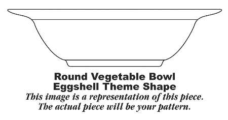 TH1 9" Round Vegetable Bowl