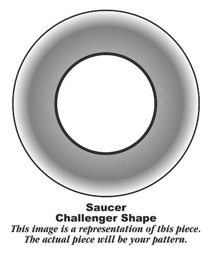 Splatter Brown Saucer