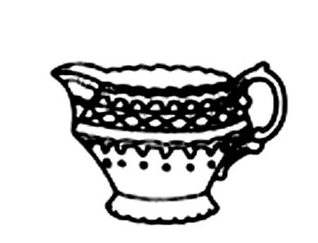 Bermuda Flowers Creamer
