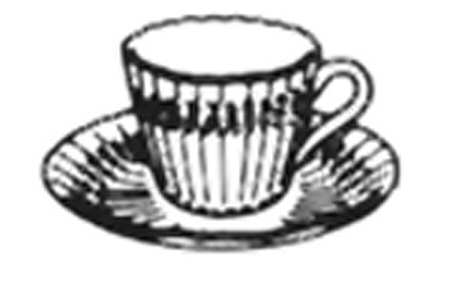 Glendale (Chelsea Wicker) Flat Demitasse Cup & Saucer Set