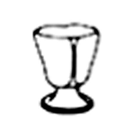 Chelsea Bird (Thin Red Line) Single Egg Cup