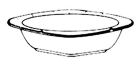 Rembrandt 11" Oval Vegetable Bowl