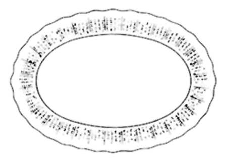 Wicker Dell 12" Oval Serving Platter