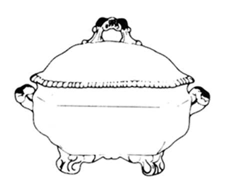 Hallmark (Gadroon Shape) Tureen &  Lid