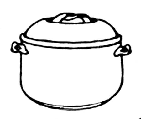 Trade Winds Blue Medium Oven-to-Table Round Covered Casserole