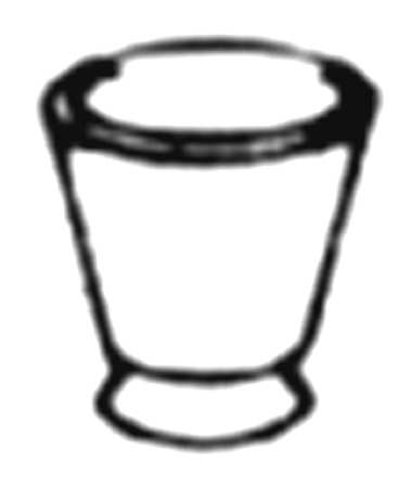 Trade Winds Black Single Egg Cup