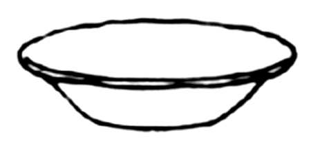 Newburyport Green (Gold Trim, No Verge Line) Fruit/Dessert (Sauce) Bowl