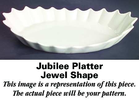 Old Concord Blue (Jewel) Jubilee Platter