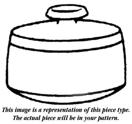 Blanc Sugar Bowl & Lid