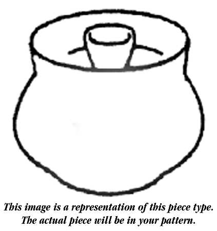 Cypress Sugar Bowl & Lid
