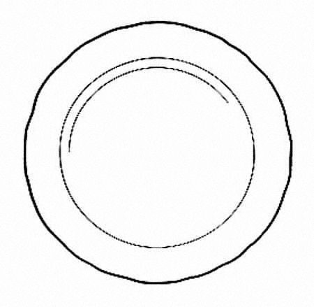 Darley Abbey Harlequin Green 12" Chop Plate (Round Platter)